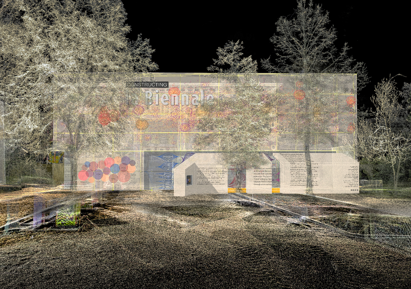 Early sketch of what the visualization could look like.